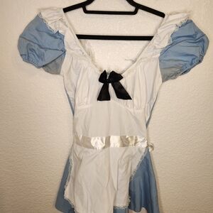 Leg Avenue Halloween Costume Sexy Alice in Wonderland Size S Blue